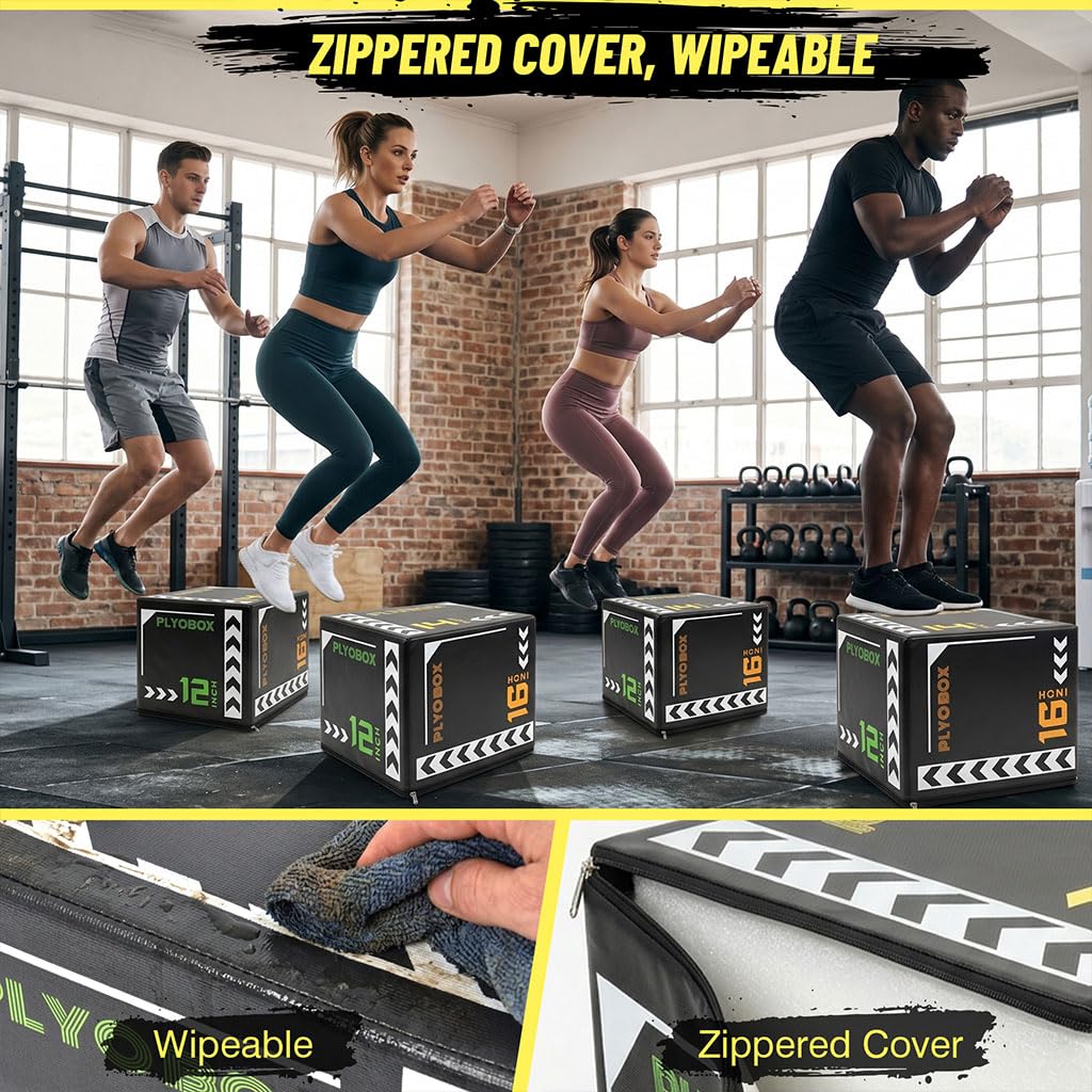 3-in-1 Plyometric Jump Box G98381