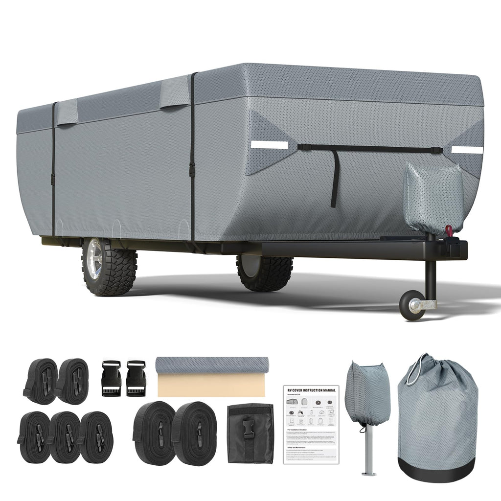 9 Layers 14-16ft Tent Trailer Cover S187168