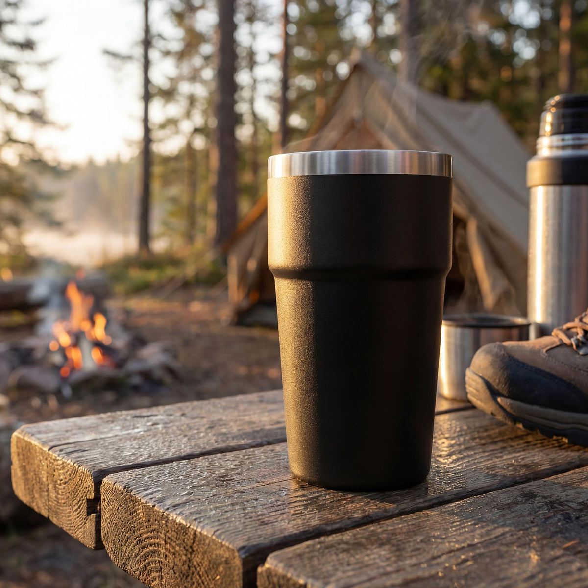 16oz Stainless Steel Insulated Tumbler with Lid K87829
