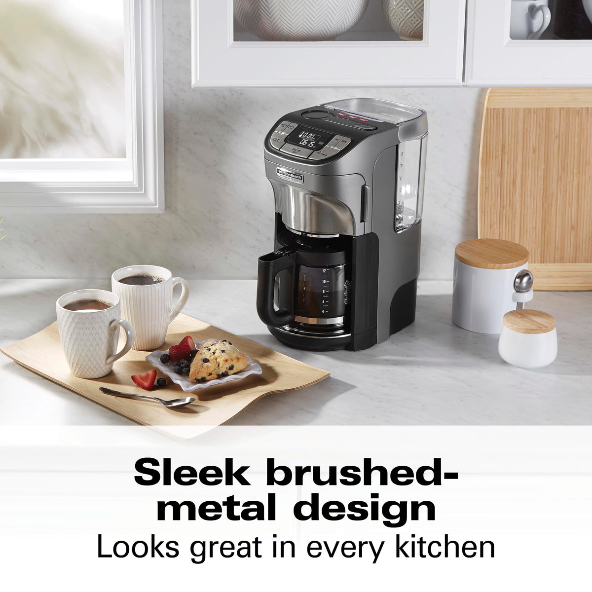 12 Cup Programmable Drip Coffee Maker F453