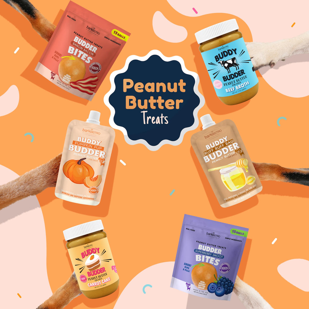 Peanut Butter for Dogs 3 Pack 4oz Squeeze Packs U183