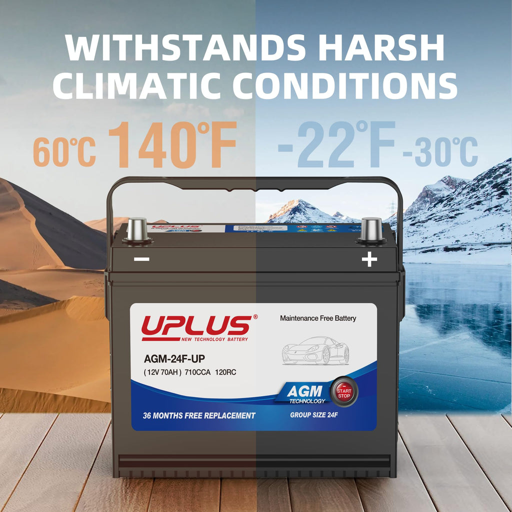 12V 70Ah 710CCA AGM Car Battery B92571