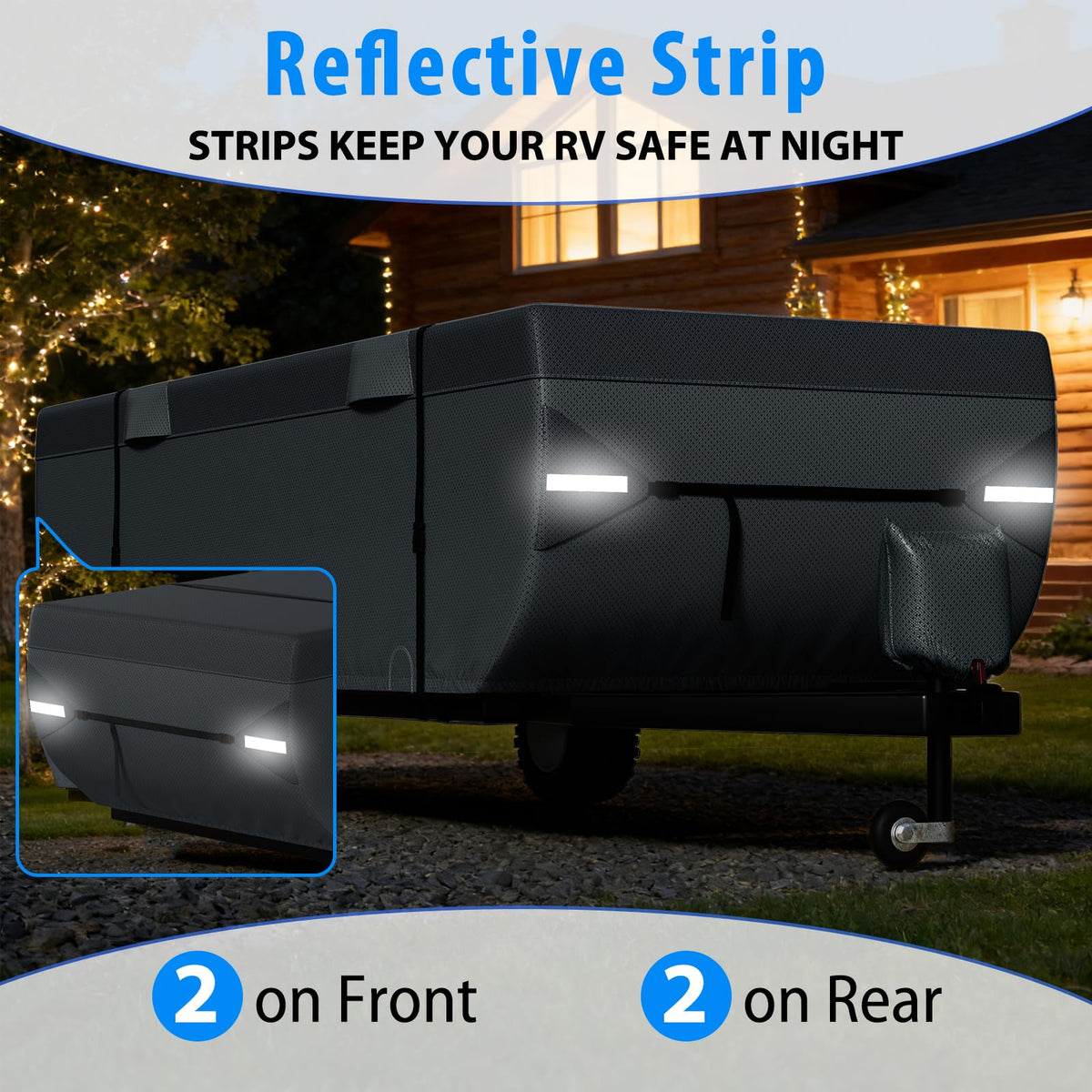 9 Layers 14-16ft Tent Trailer Cover S187168