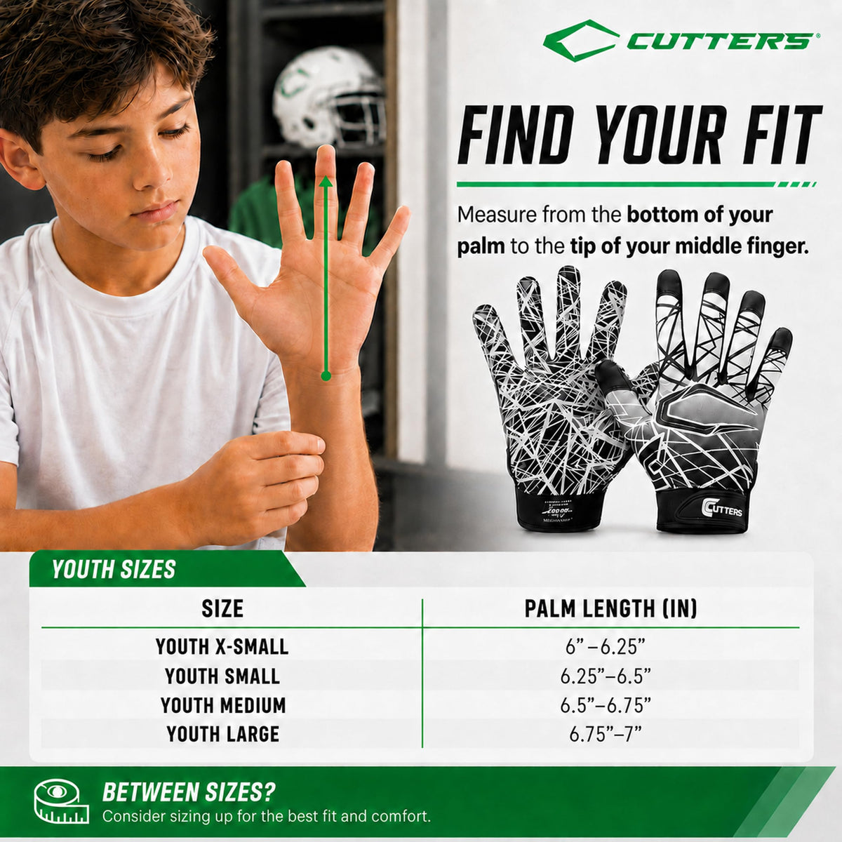 Football Gloves with Silicone Grip X18729
