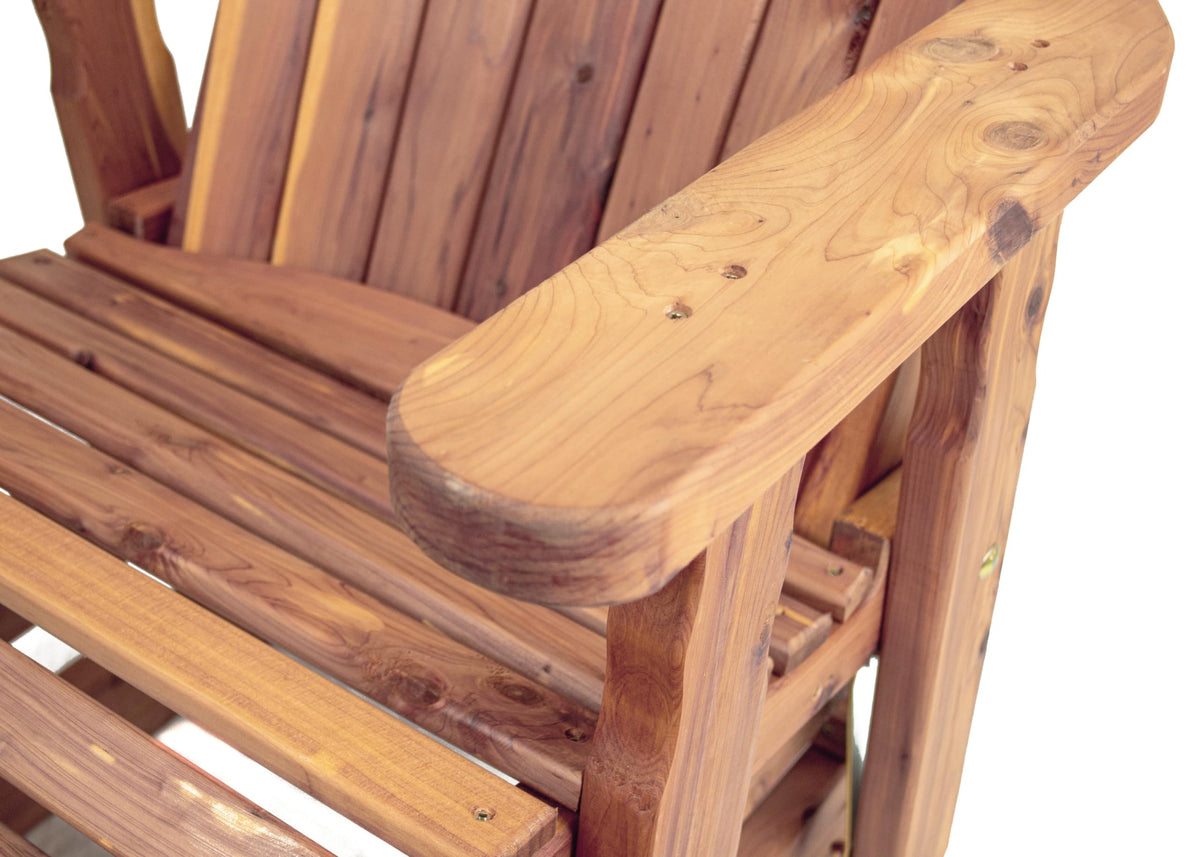 23" Cedar Adirondack Swivel Glider H1395