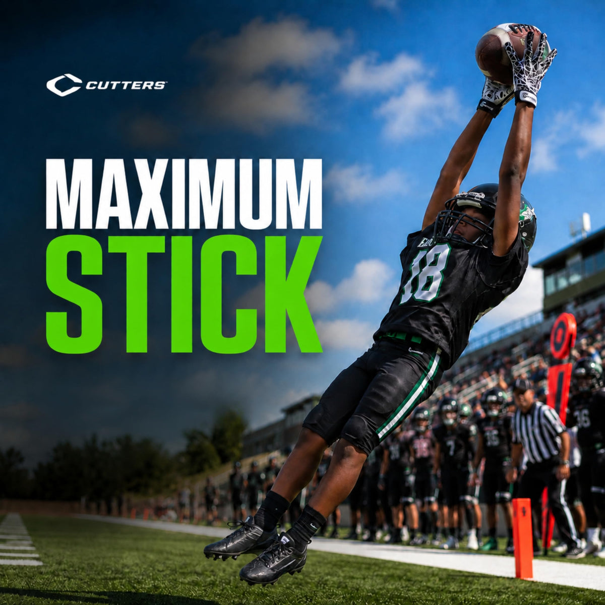 Football Gloves with Silicone Grip X18729