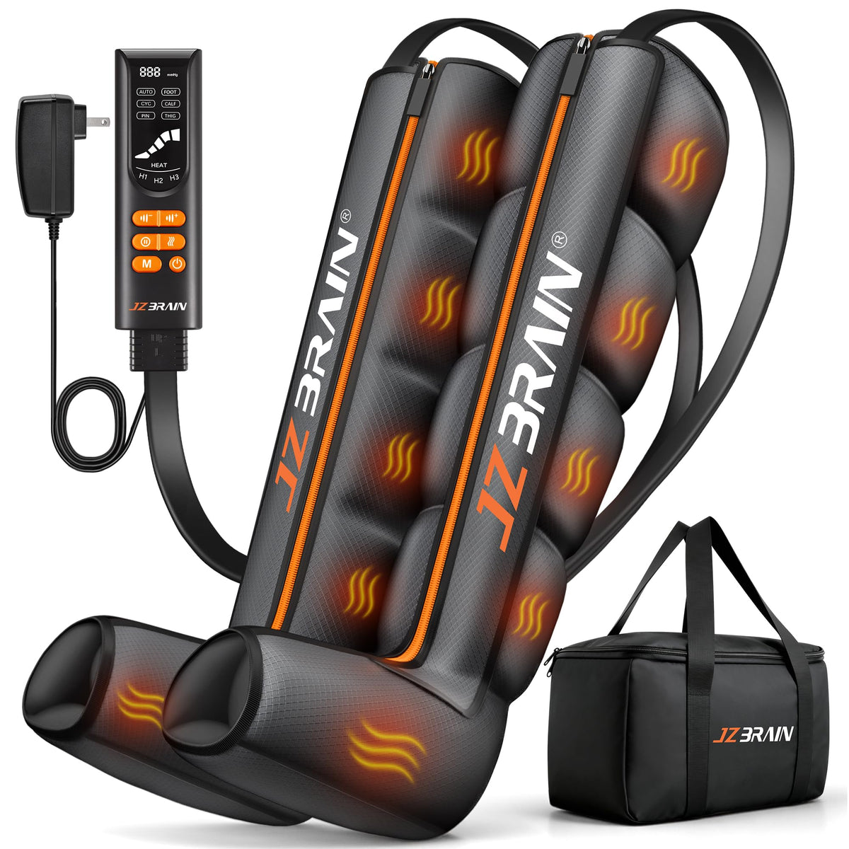 Air Compression Boots Leg Massager with Heat I73566