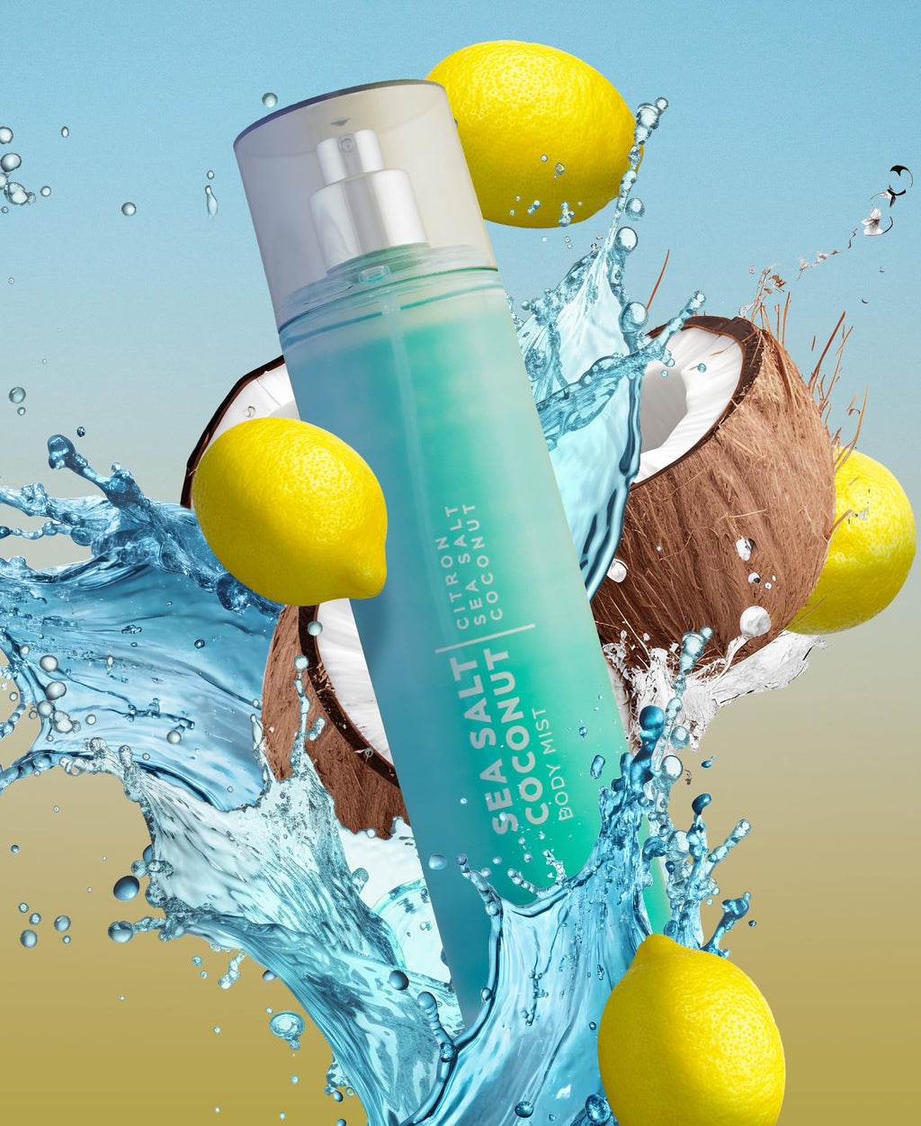 Sea Salt Coconut Body Mist, 8 fl oz D778