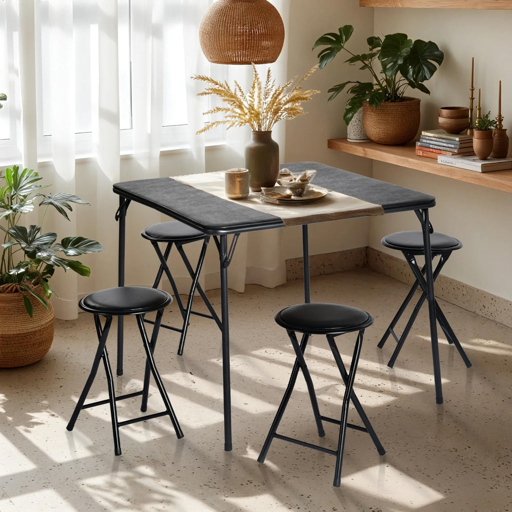 Black Folding Card Table M275