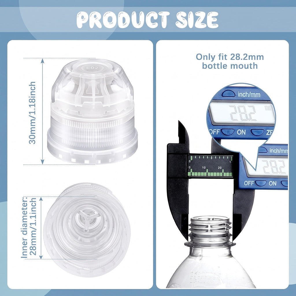 30 Pcs Replacement Sport Bottle Caps F112