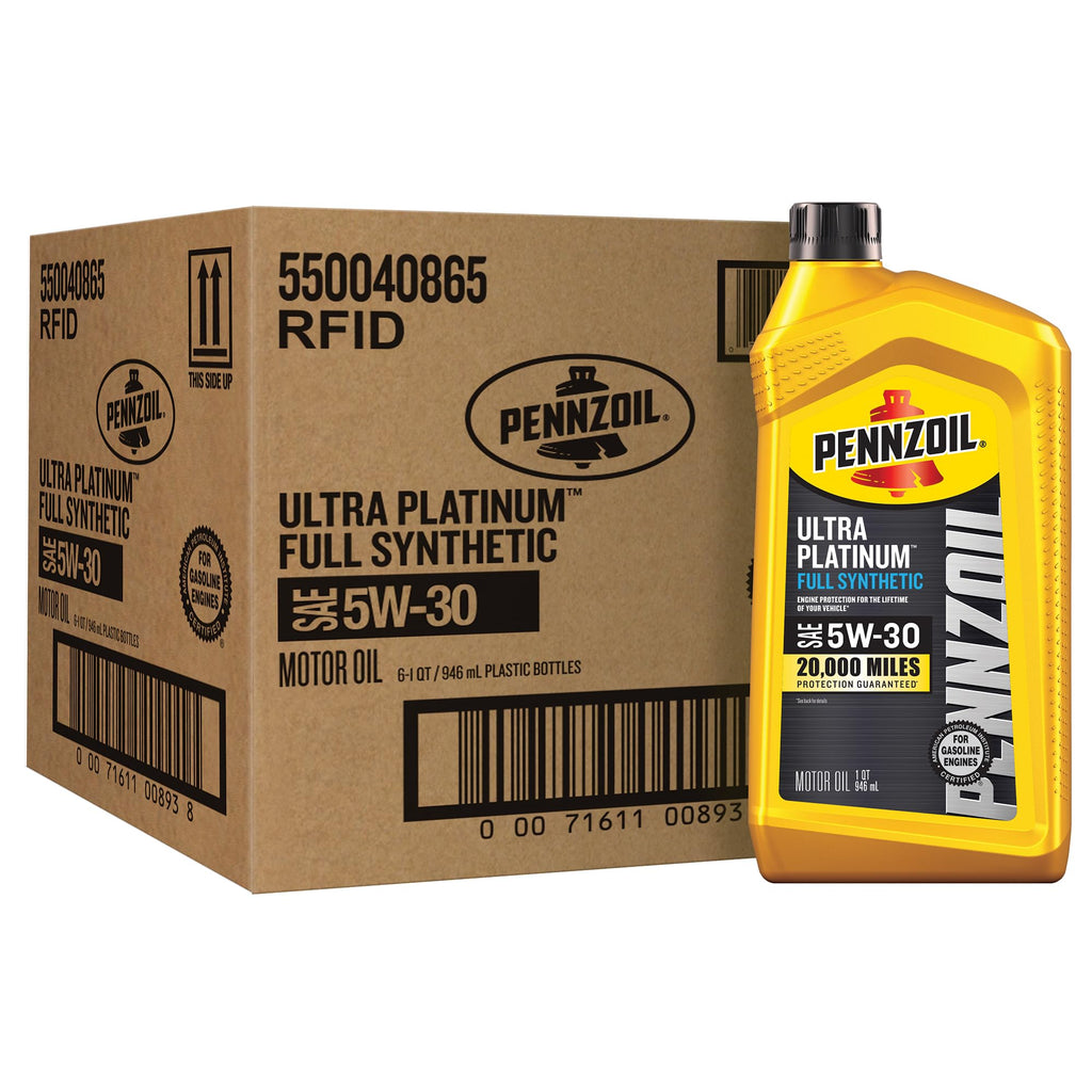 Full Synthetic 5W-30 Motor Oil, 1 Quart (6 Pack) C650