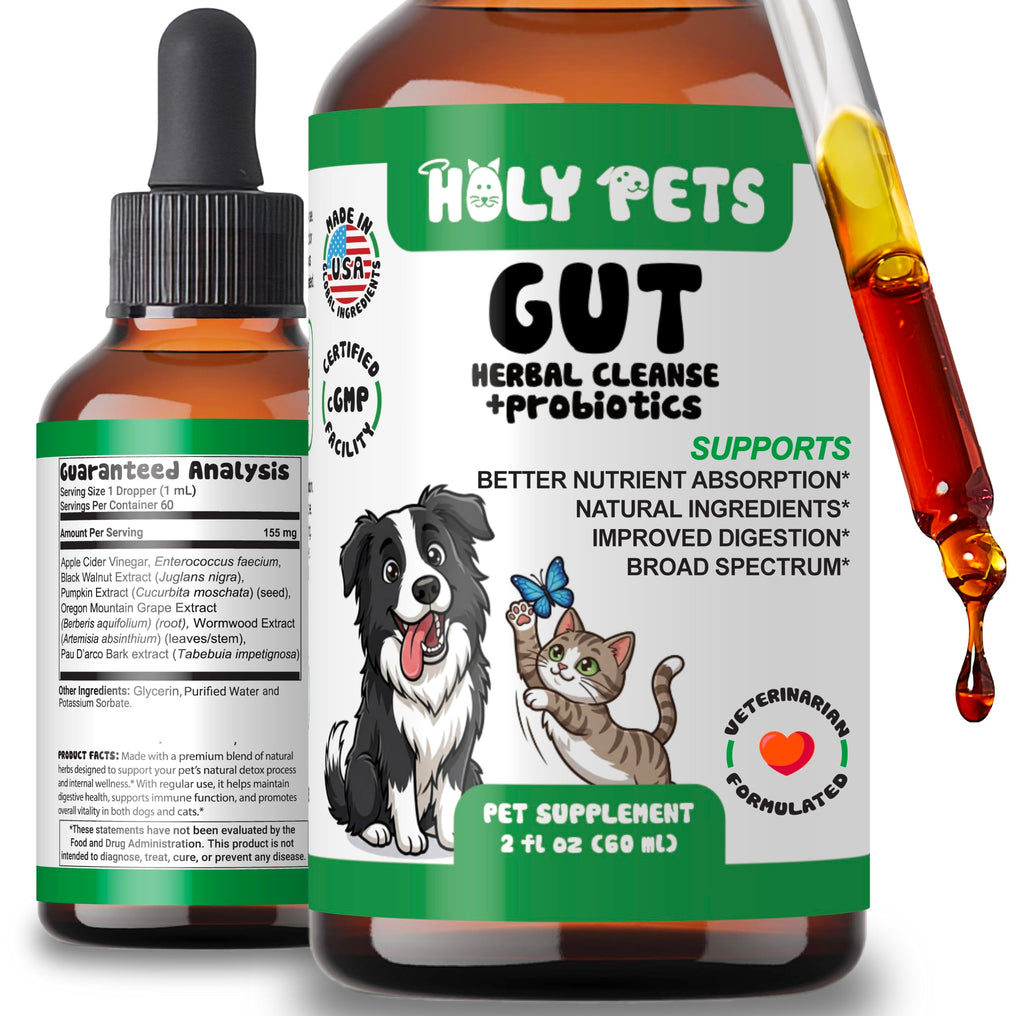 2 oz Liquid Wormwood & Black Walnut Pet Supplement S88075