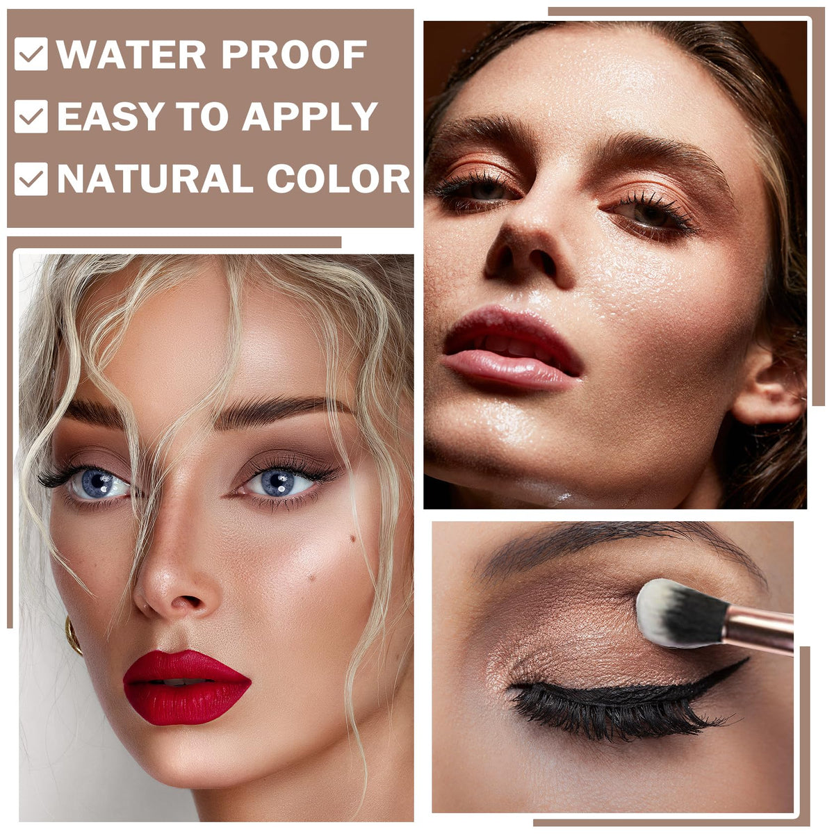Matte Naked Eyeshadow Palette with Brush N672056