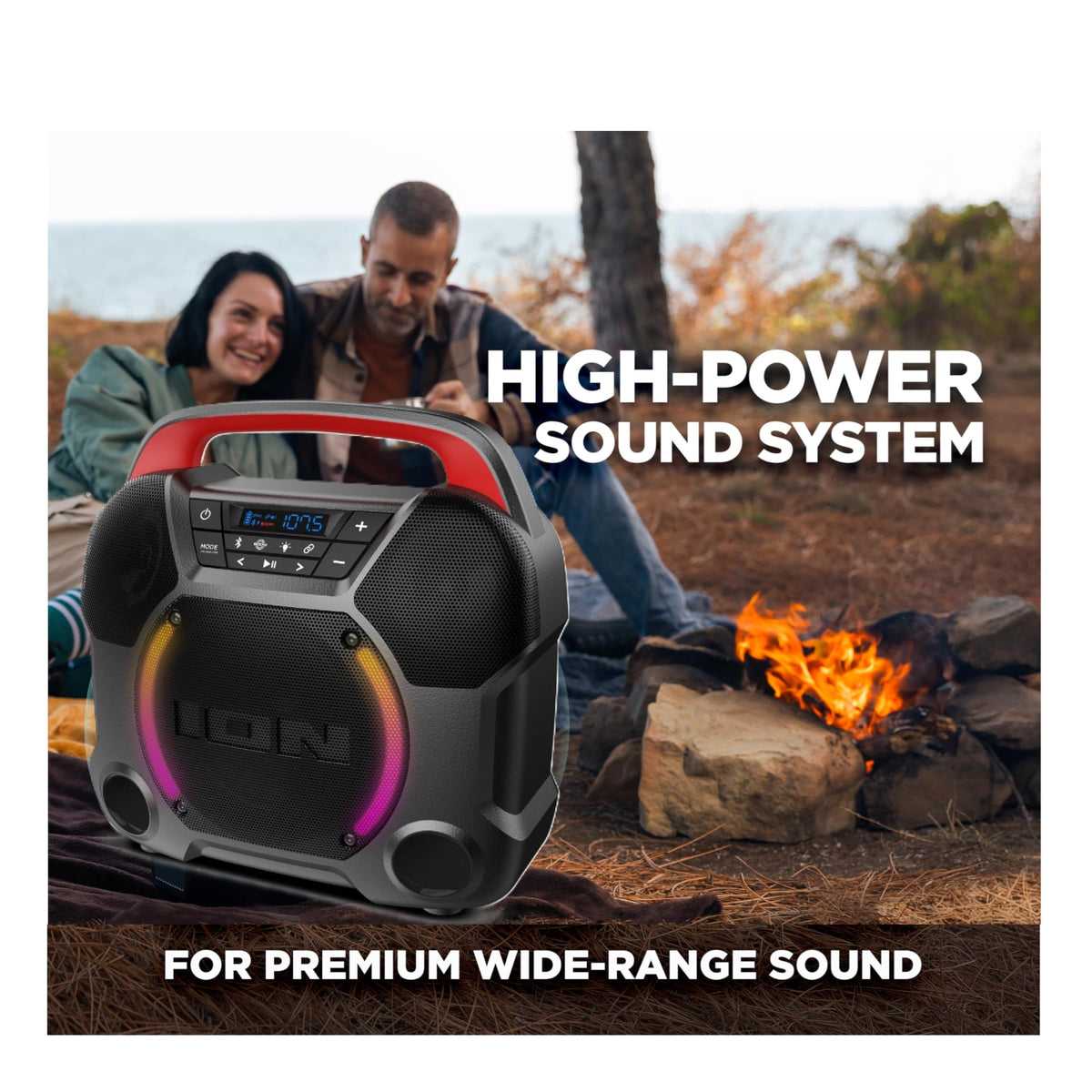 2 Pack Wireless Bluetooth Water-Resistant Speaker W3696