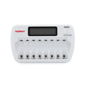 8-Bay Smart LCD Battery Charger for AA/AAA NiMH/NiCd Batteries F612
