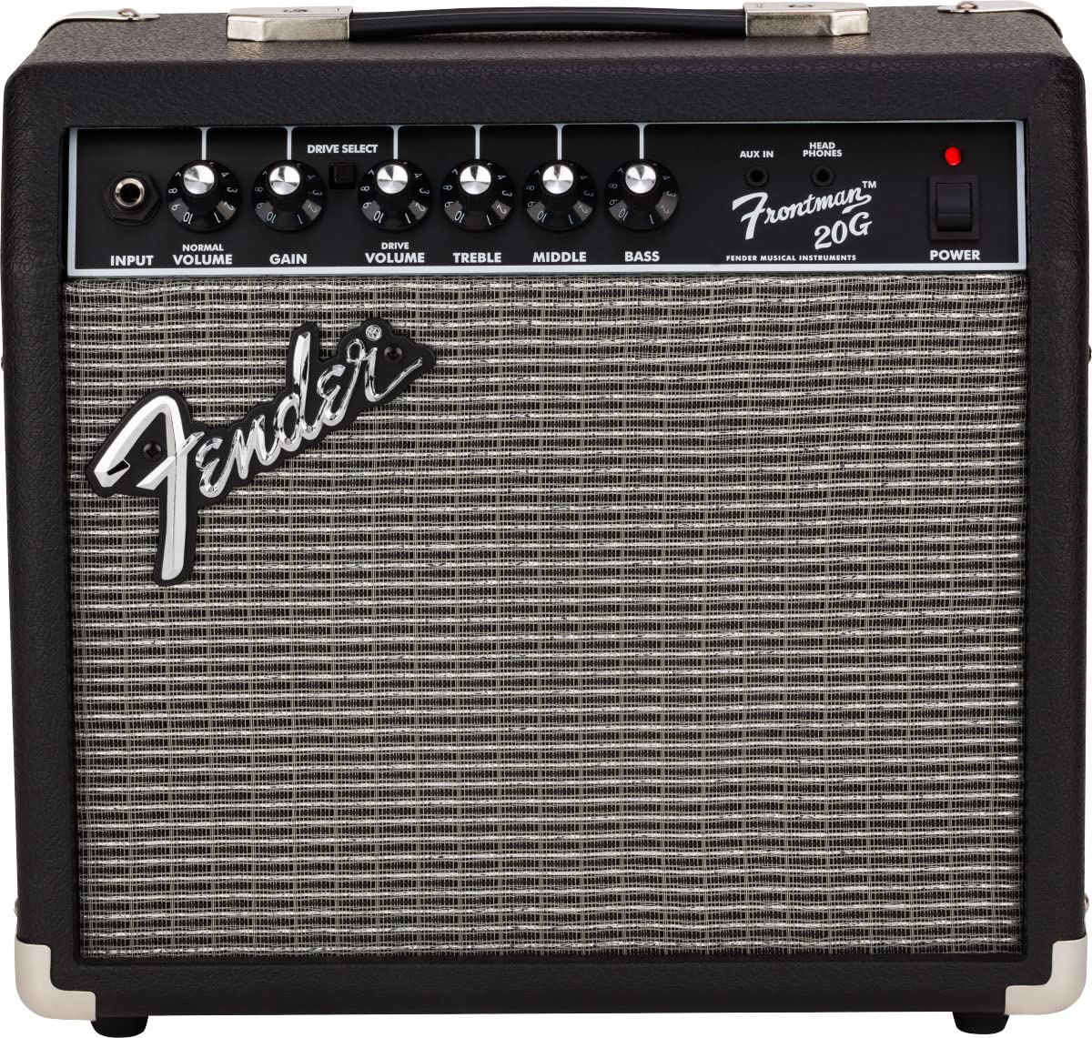 Black Guitar Combo Amplifier with Cable D922