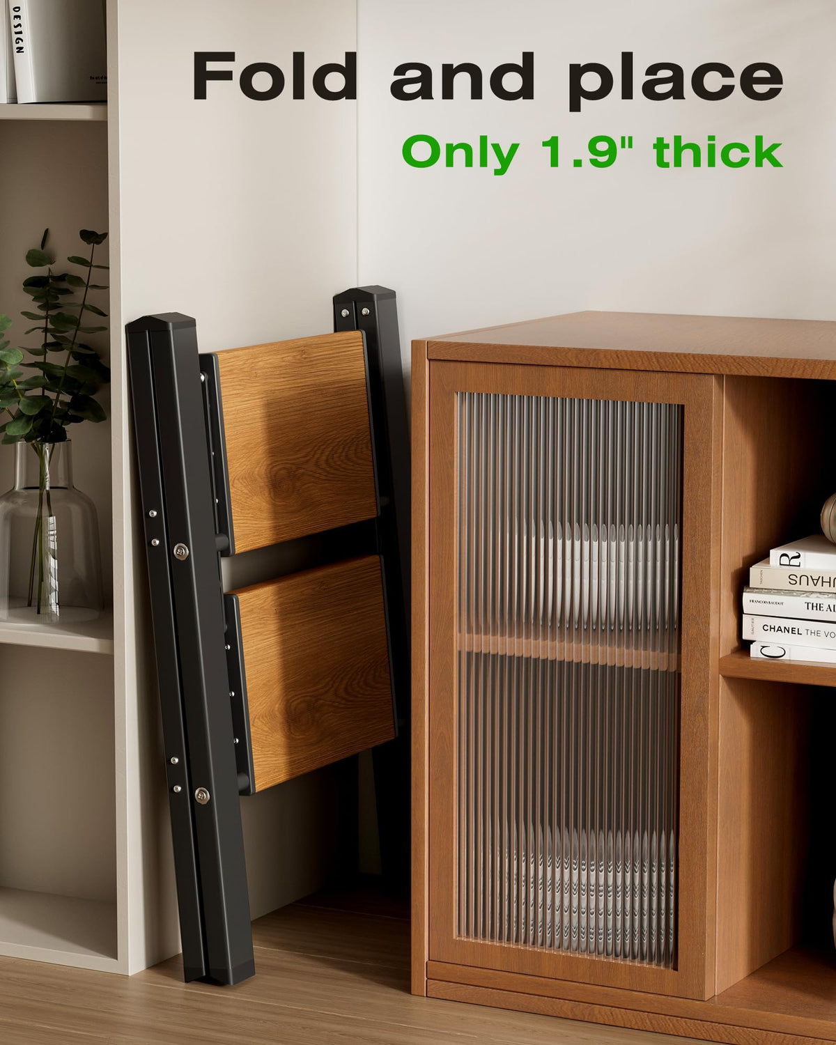 Foldable Aluminum 2 Step Stool R396
