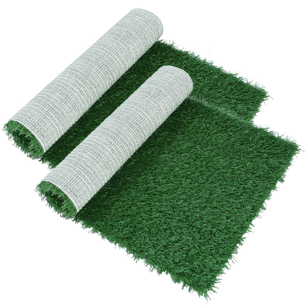 Artificial Grass Pee Pad 18 x 14 Inches 2 Pack Z998475