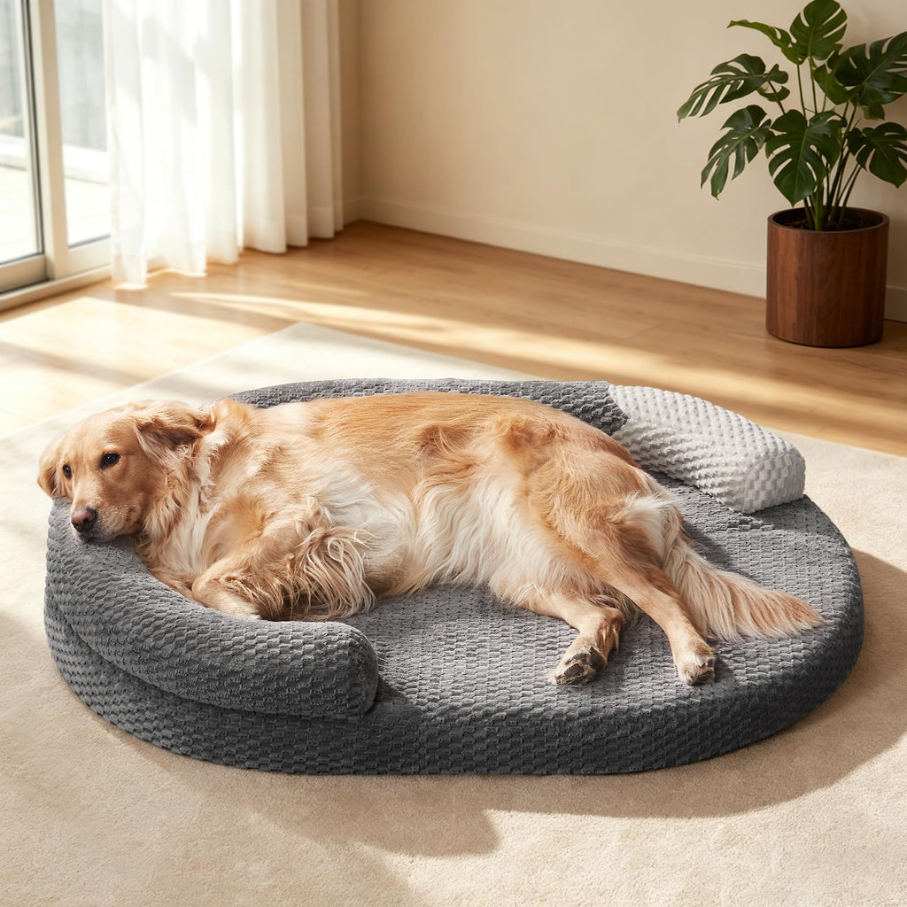 XL Washable Waterproof Orthopedic Dog Bed with Removable Cover S870
