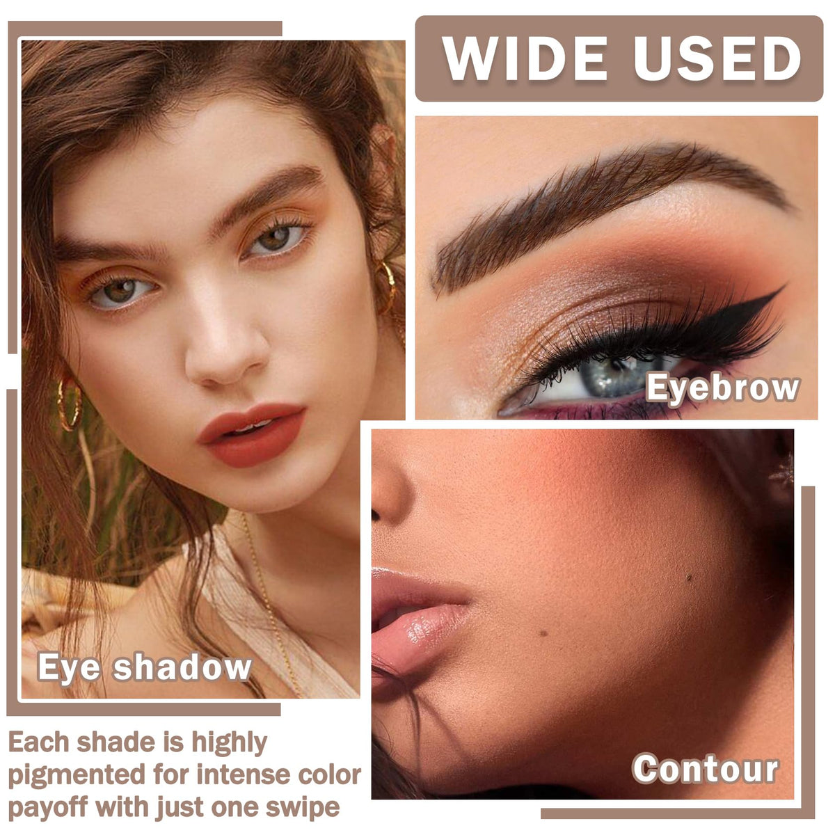 Matte Naked Eyeshadow Palette with Brush N672056