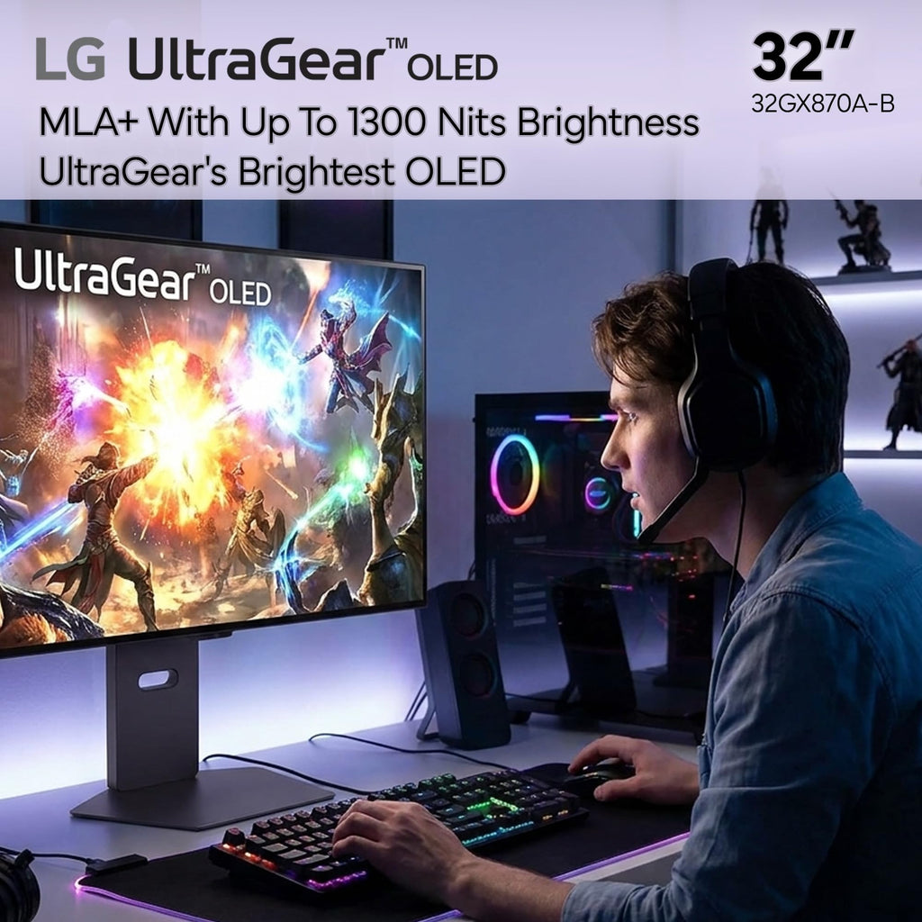 32" OLED Gaming Monitor Y77232