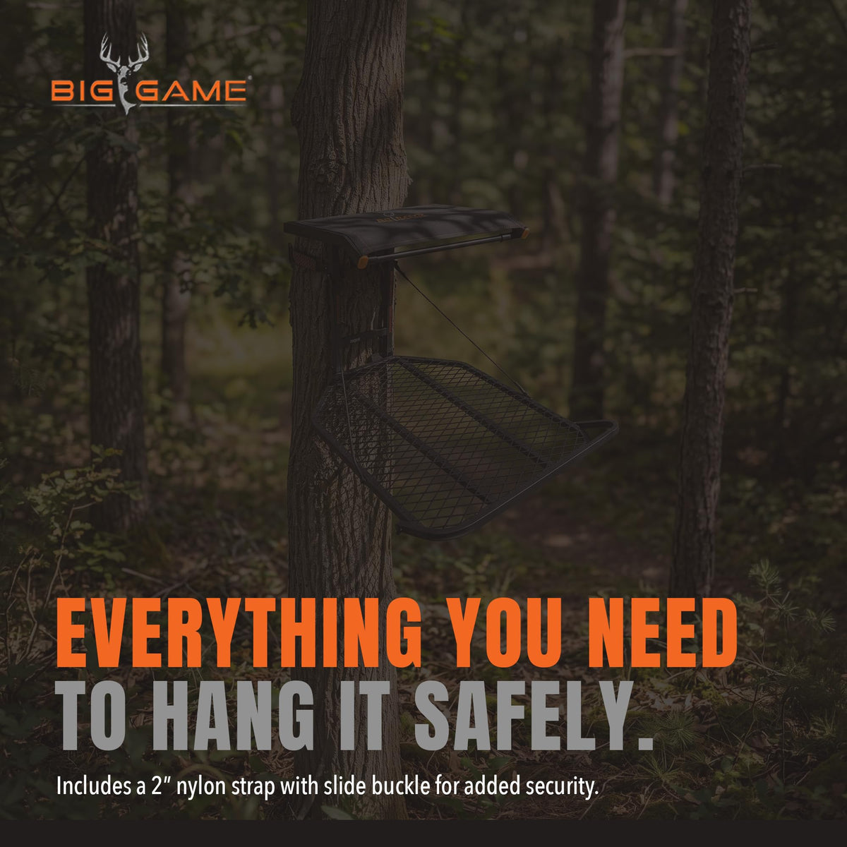 1-Person Hang-On Treestand with Seat P15853