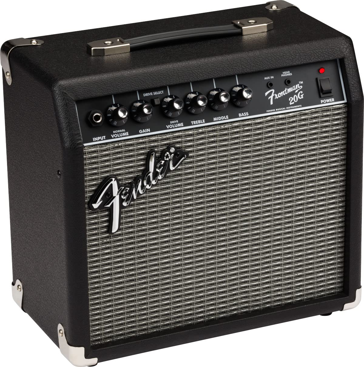 Black Guitar Combo Amplifier with Cable D922