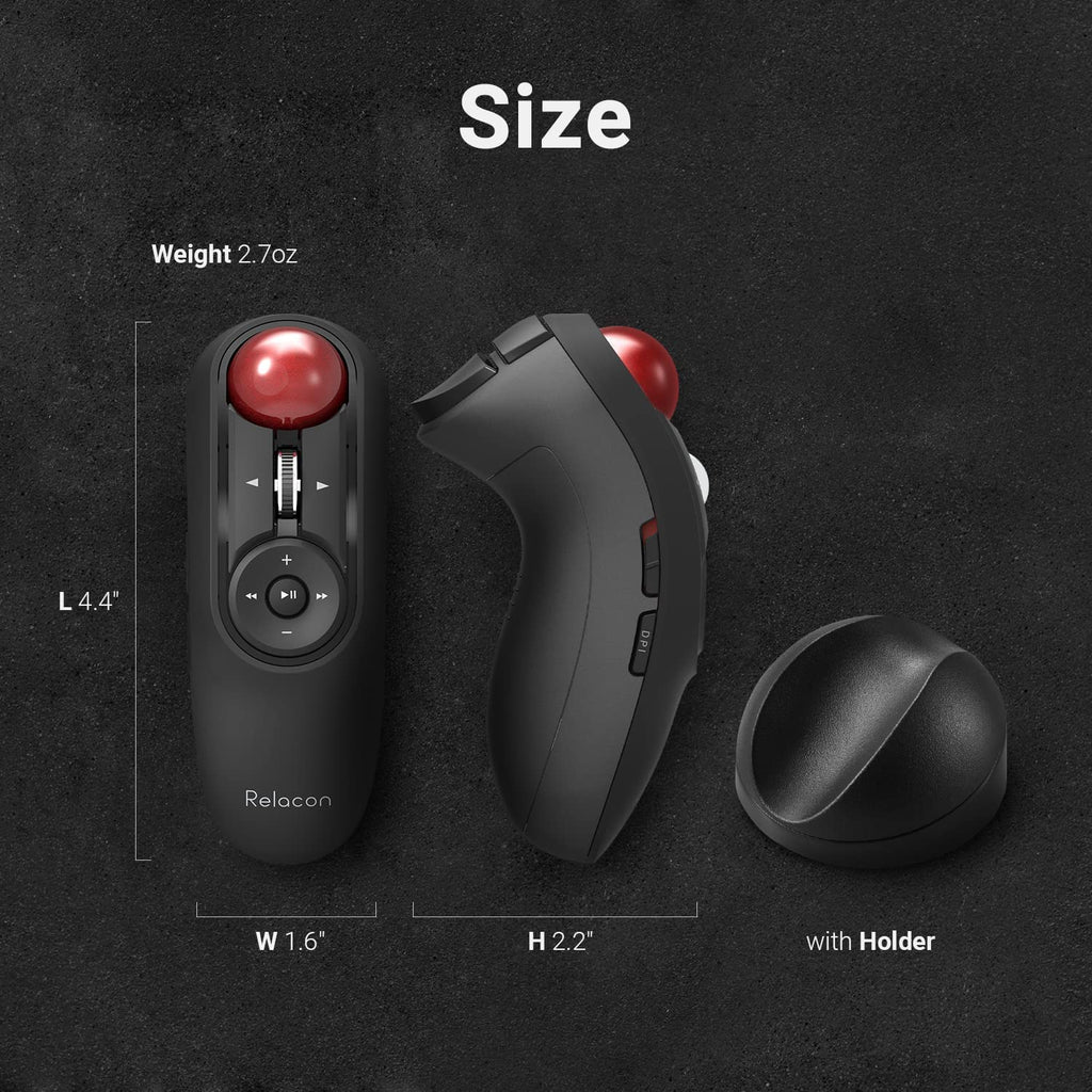 Wireless Handheld Trackball Mouse X77803