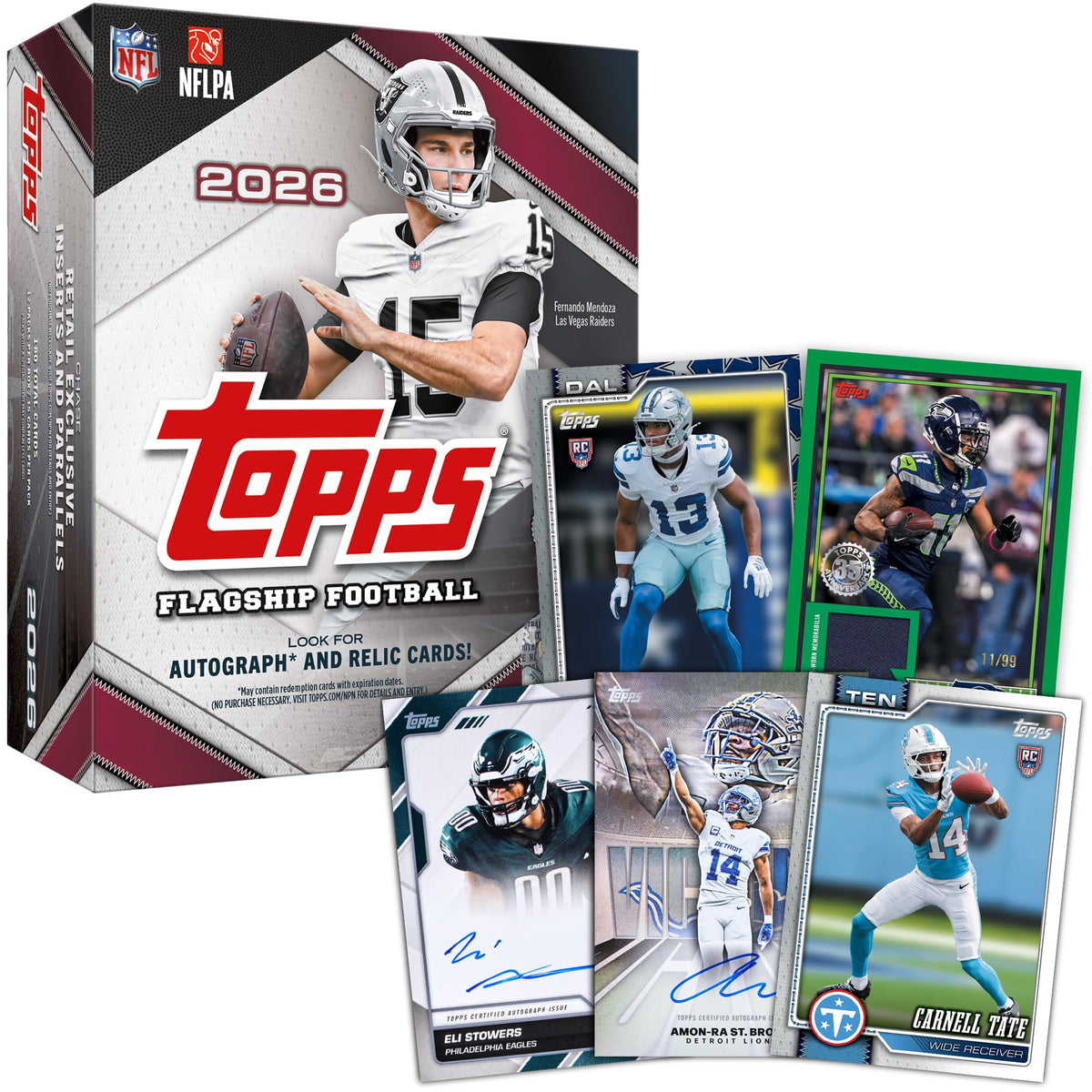 Factory Sealed Mega Box Football S3979