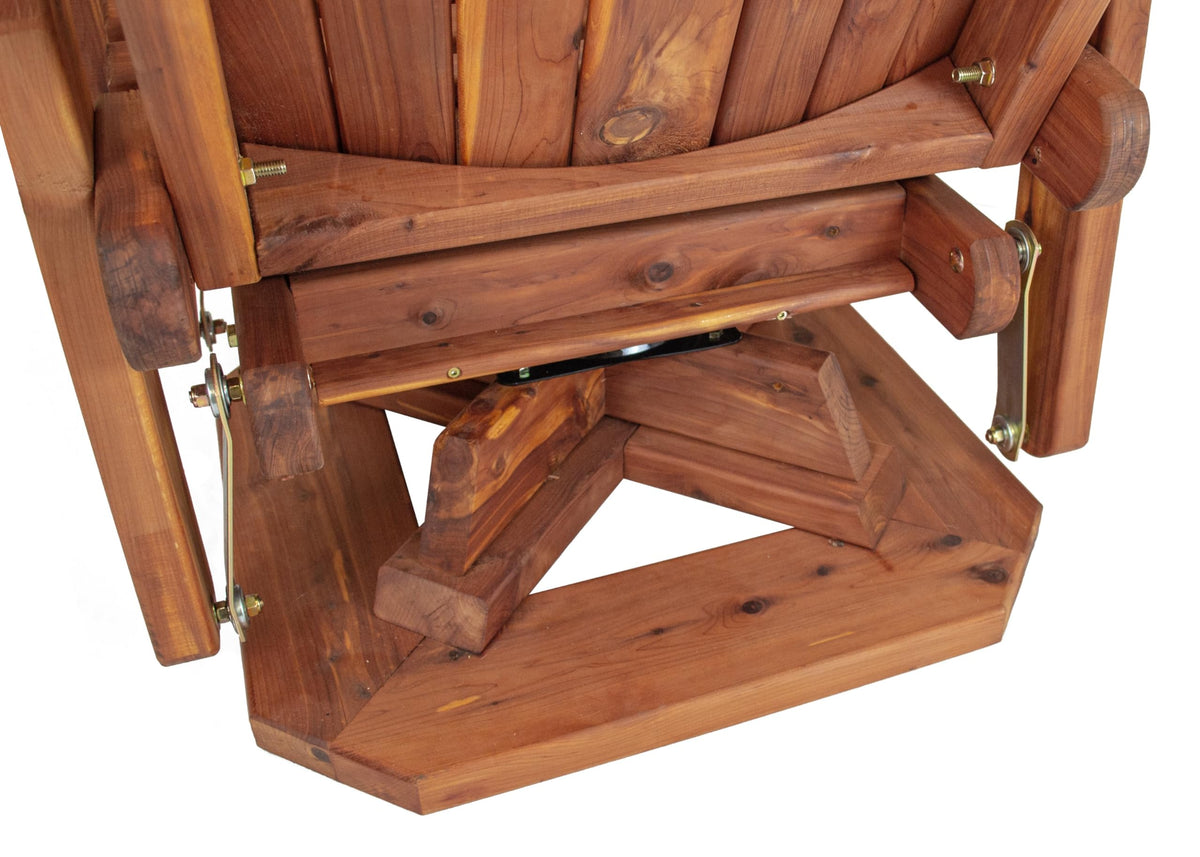 23" Cedar Adirondack Swivel Glider H1395