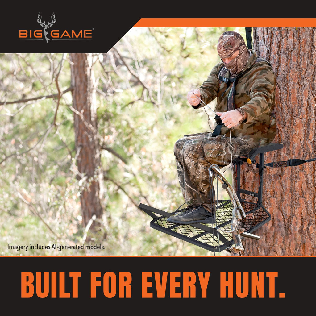 1-Person Hang-On Treestand with Seat P15853