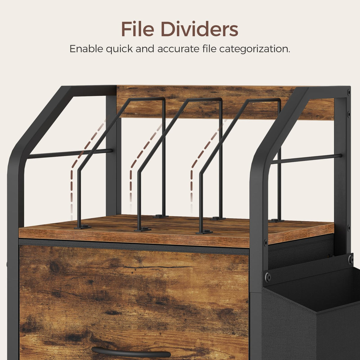 Small Rolling File Cabinet Z89050