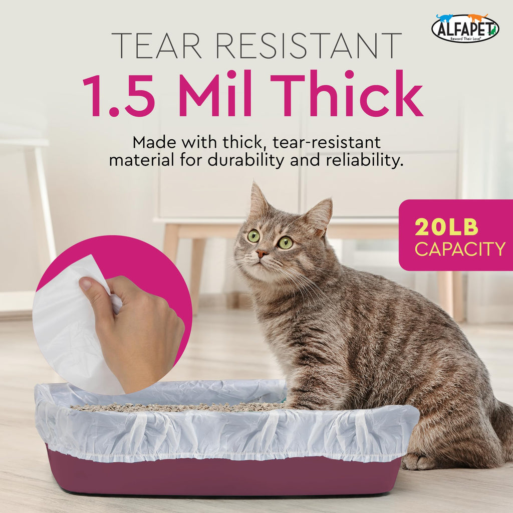 Heavy Duty Extra Giant 60 Count Cat Litter Box Liners R609449
