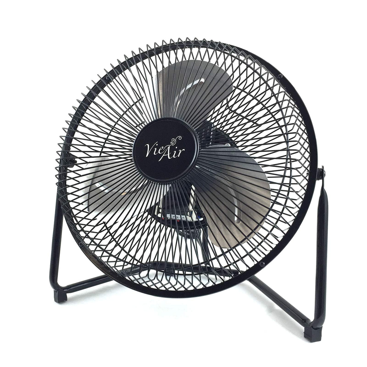 9" 3 Speed Tilting Metal Floor Fan C264