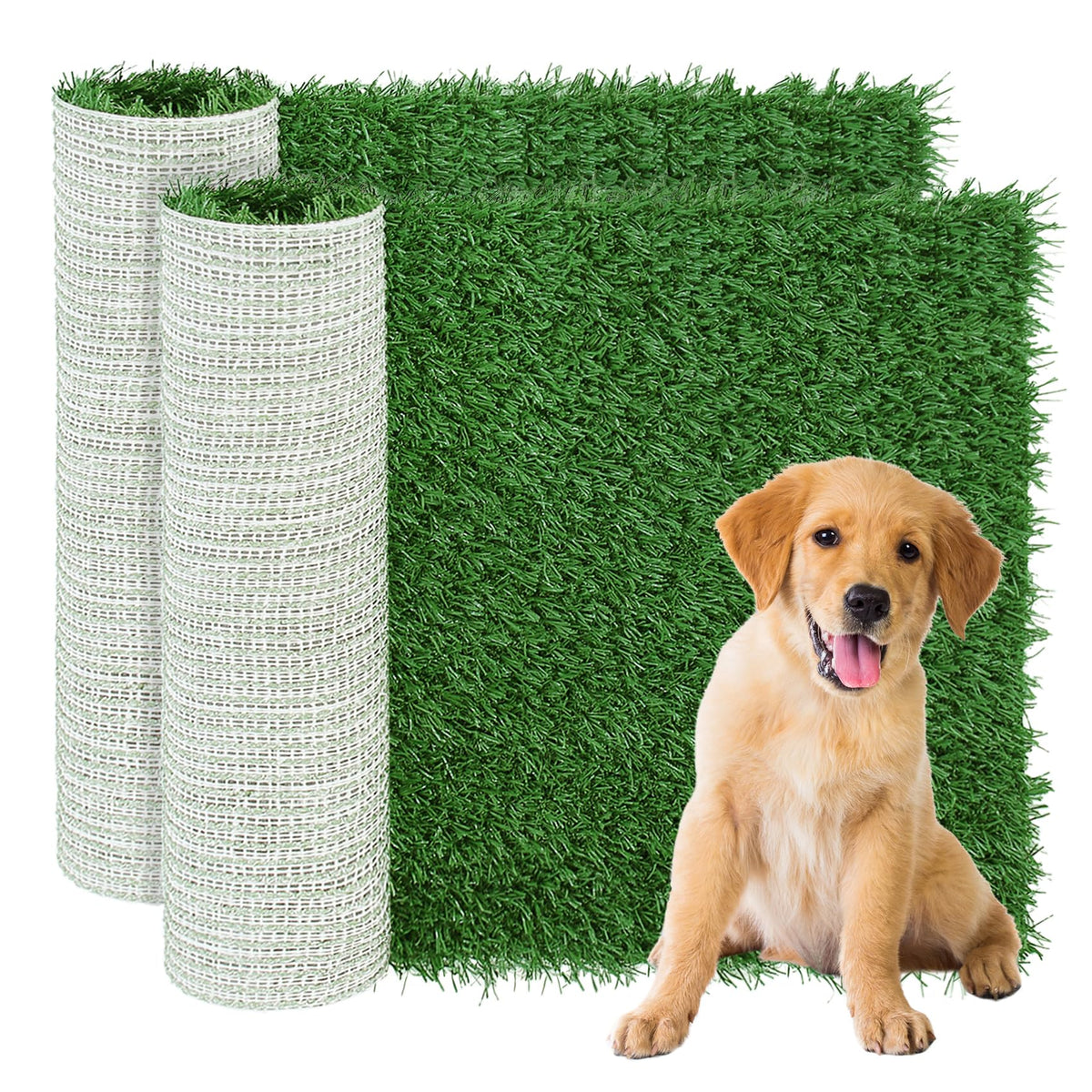 Artificial Grass Pee Pad 18 x 14 Inches 2 Pack Z998475