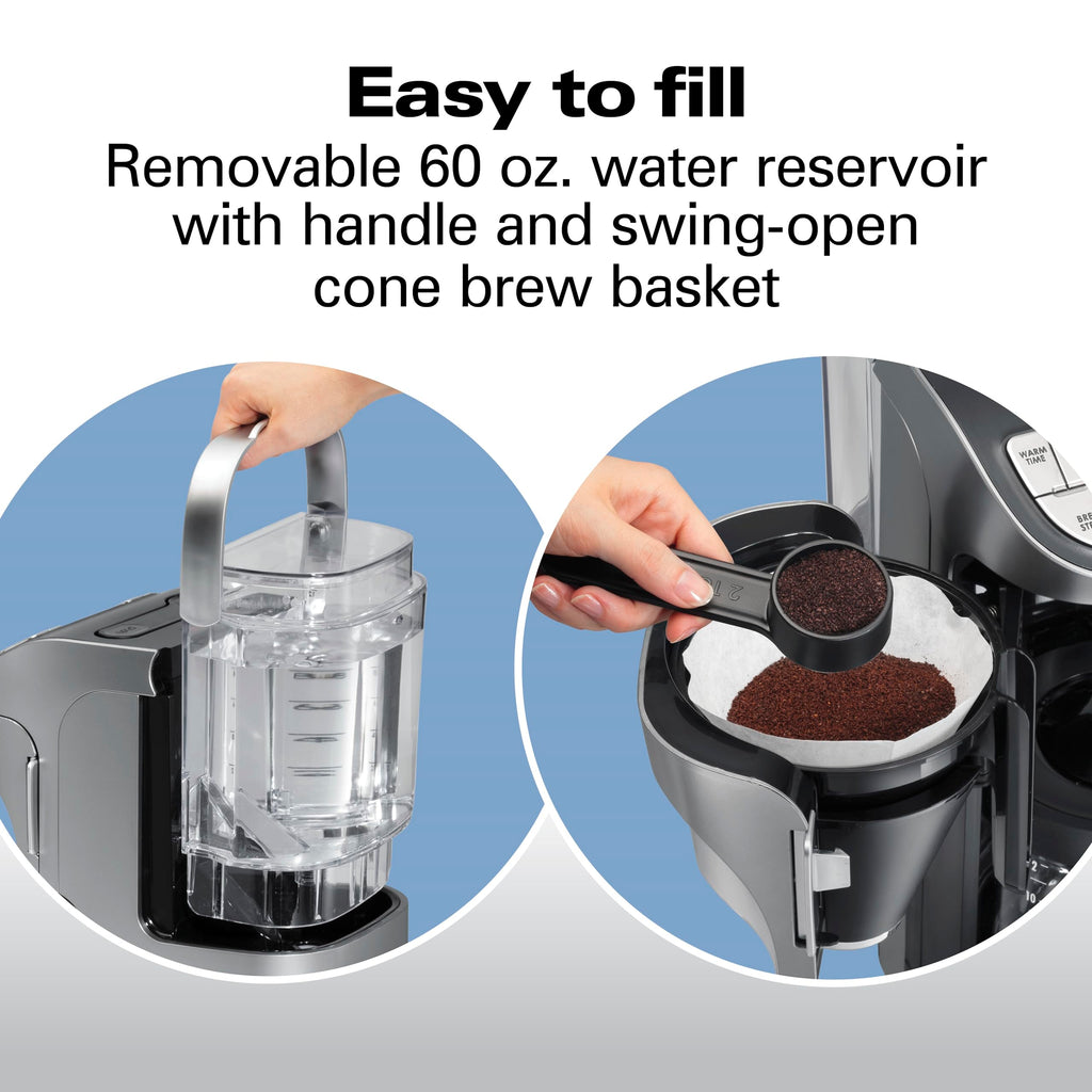 12 Cup Programmable Drip Coffee Maker F453
