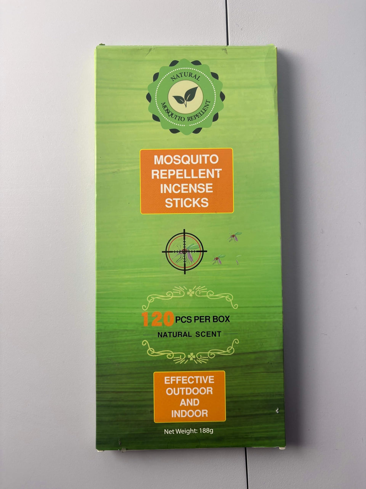 120 Pcs Citronella Oil Incense Sticks C1865