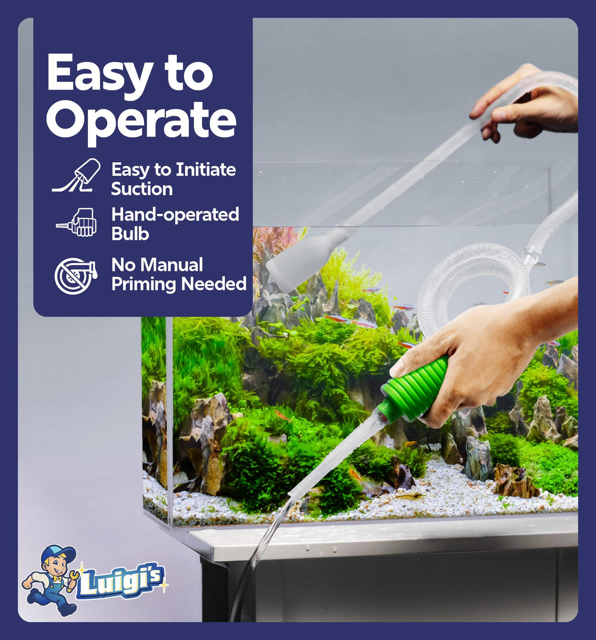 Gravel Vacuum Aquarium Cleaning Tools C287832