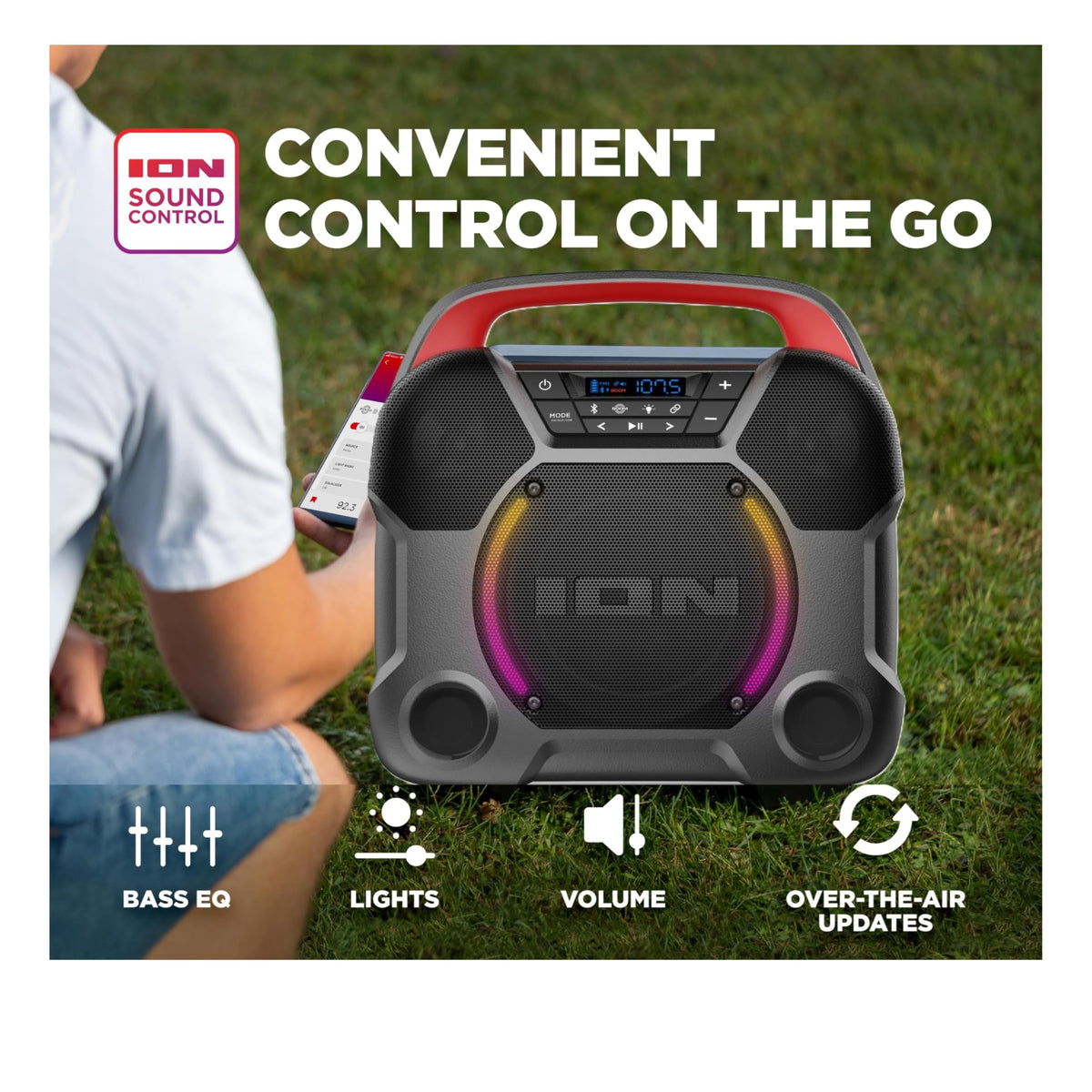 2 Pack Wireless Bluetooth Water-Resistant Speaker W3696