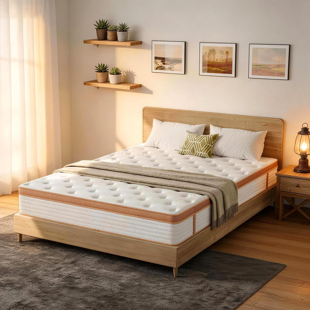 Full 10 Inch Hybrid Memory Foam Mattress A9285