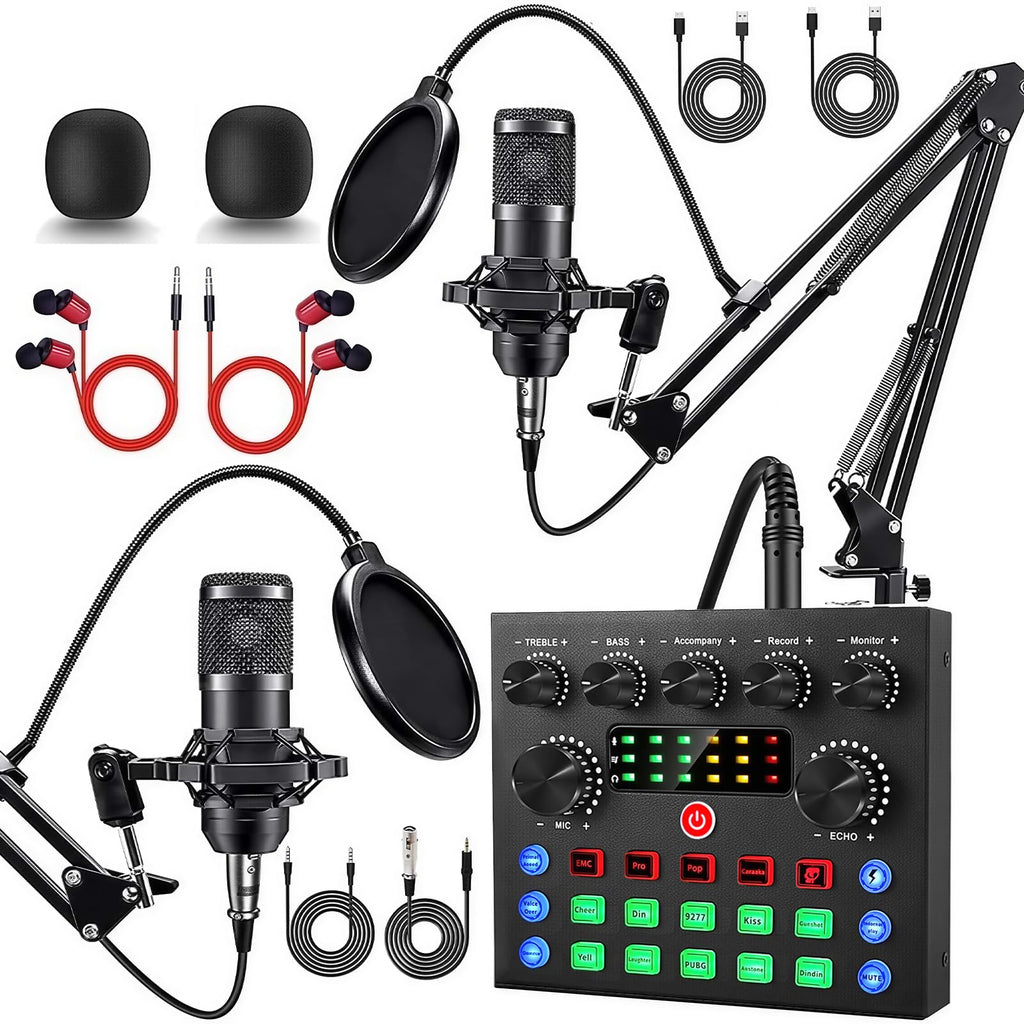 Podcast Equipment Bundle with Voice Changer L8810