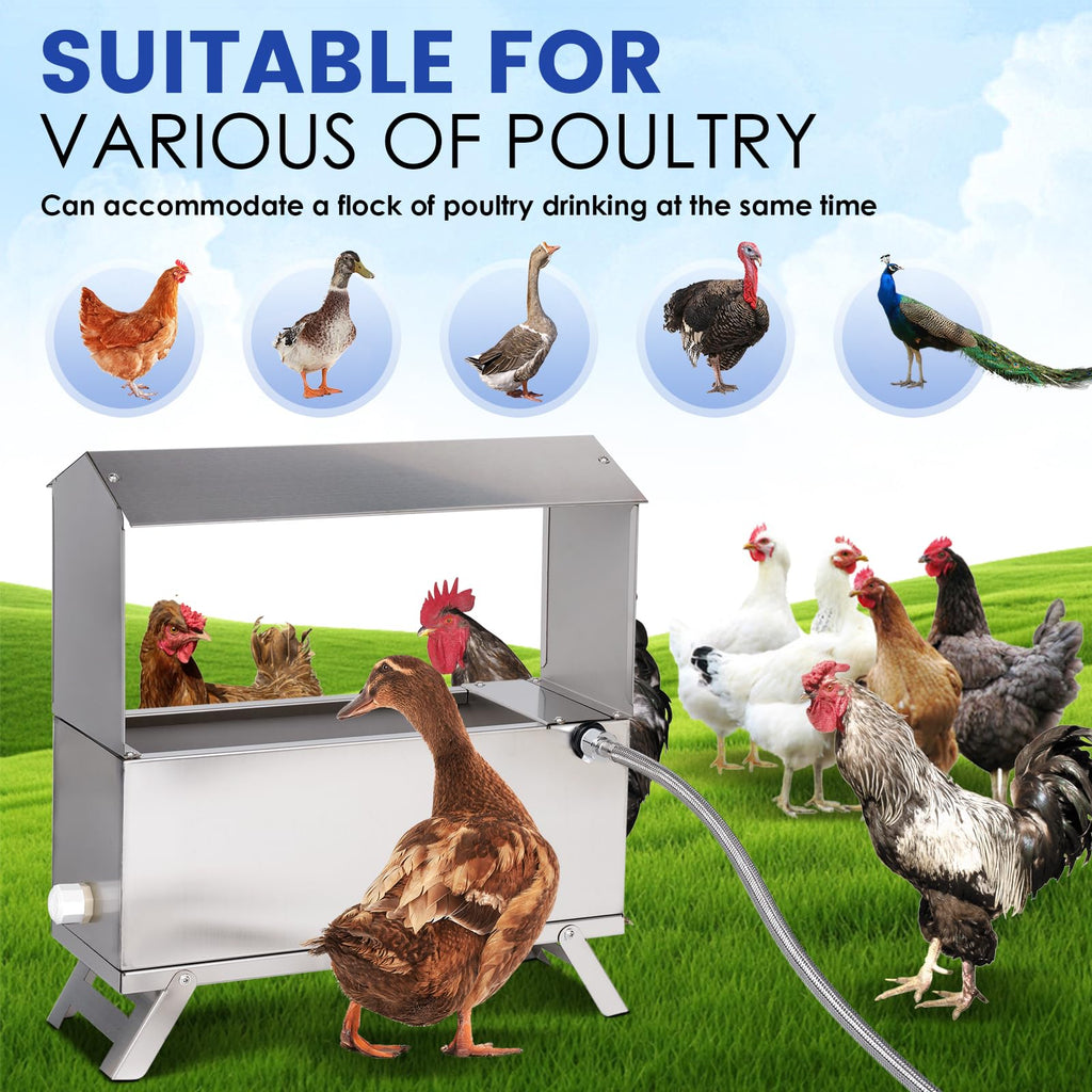 Automatic Chicken Waterer with Float Valve Kit P6758