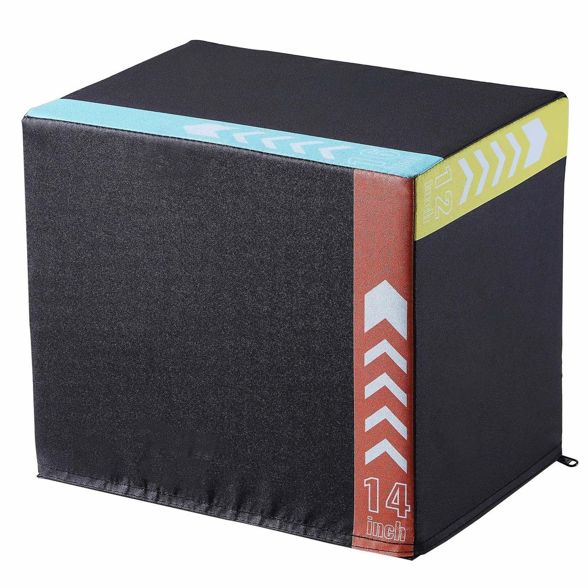 20/18/16 Inch Black Anti-Slip Plyo Box U643