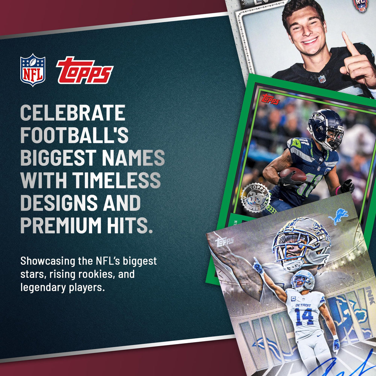 Factory Sealed Mega Box Football S3979