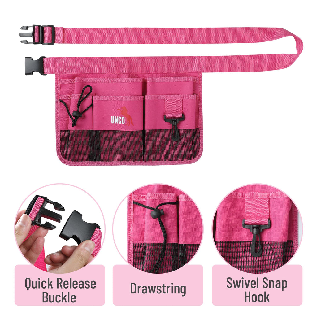 Pink 7 Pocket Garden Tool Belt X57887