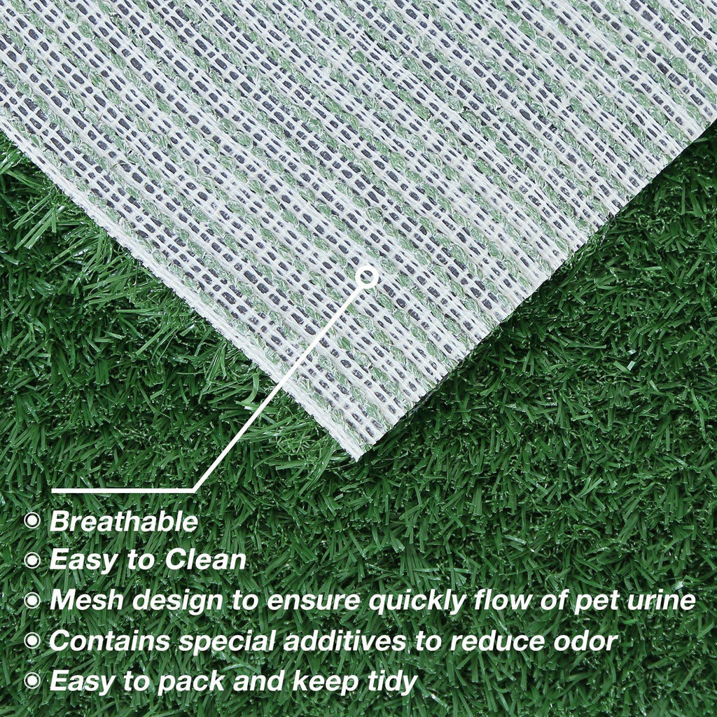 Artificial Grass Pee Pad 18 x 14 Inches 2 Pack Z998475