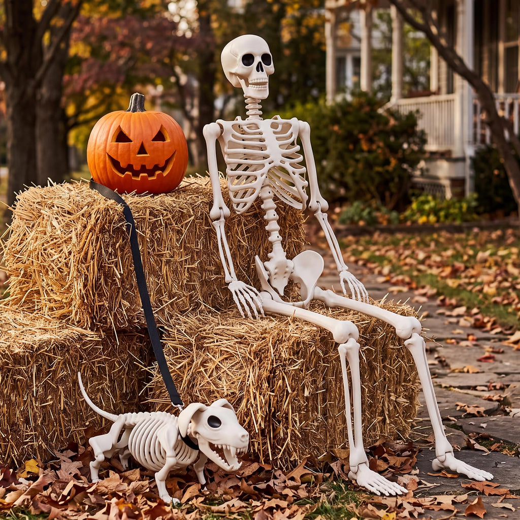 5.4FT Posable Skeleton K810592