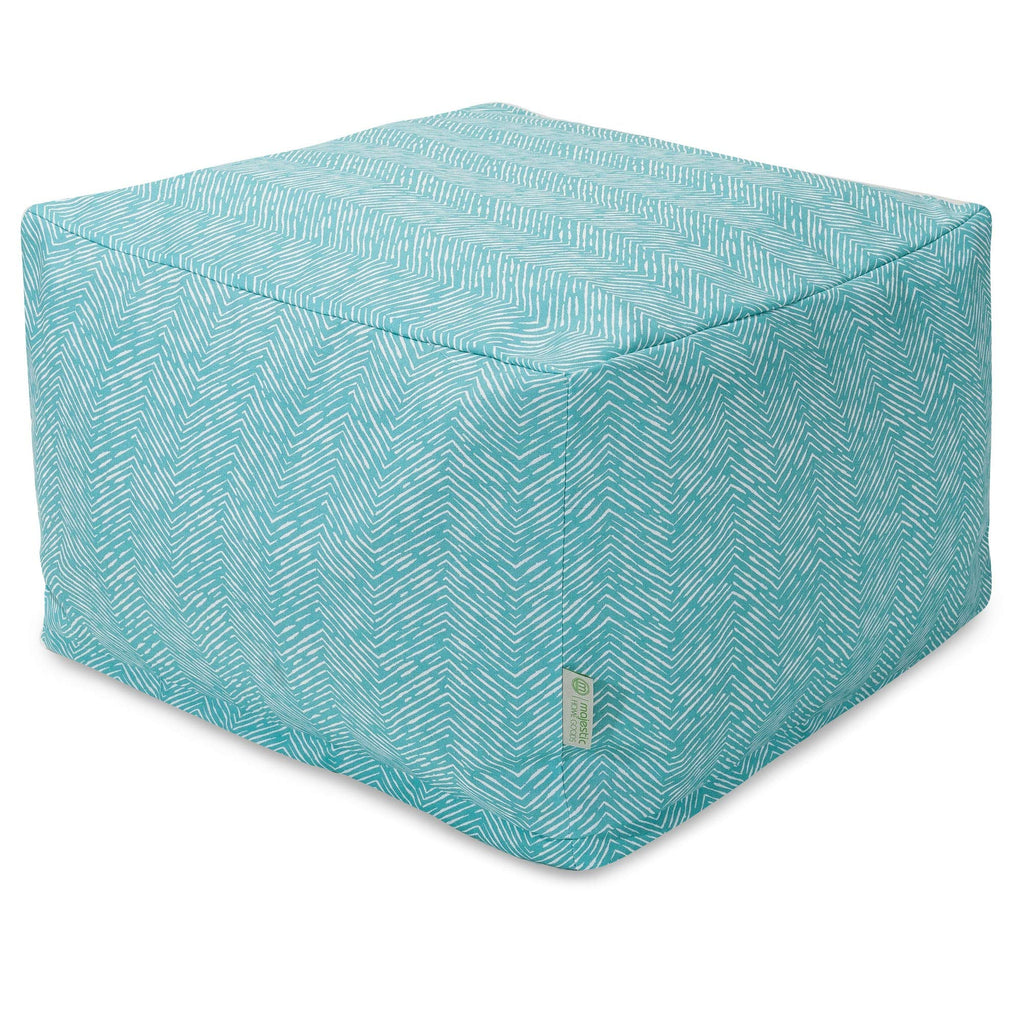 Teal Large Ottoman Q787
