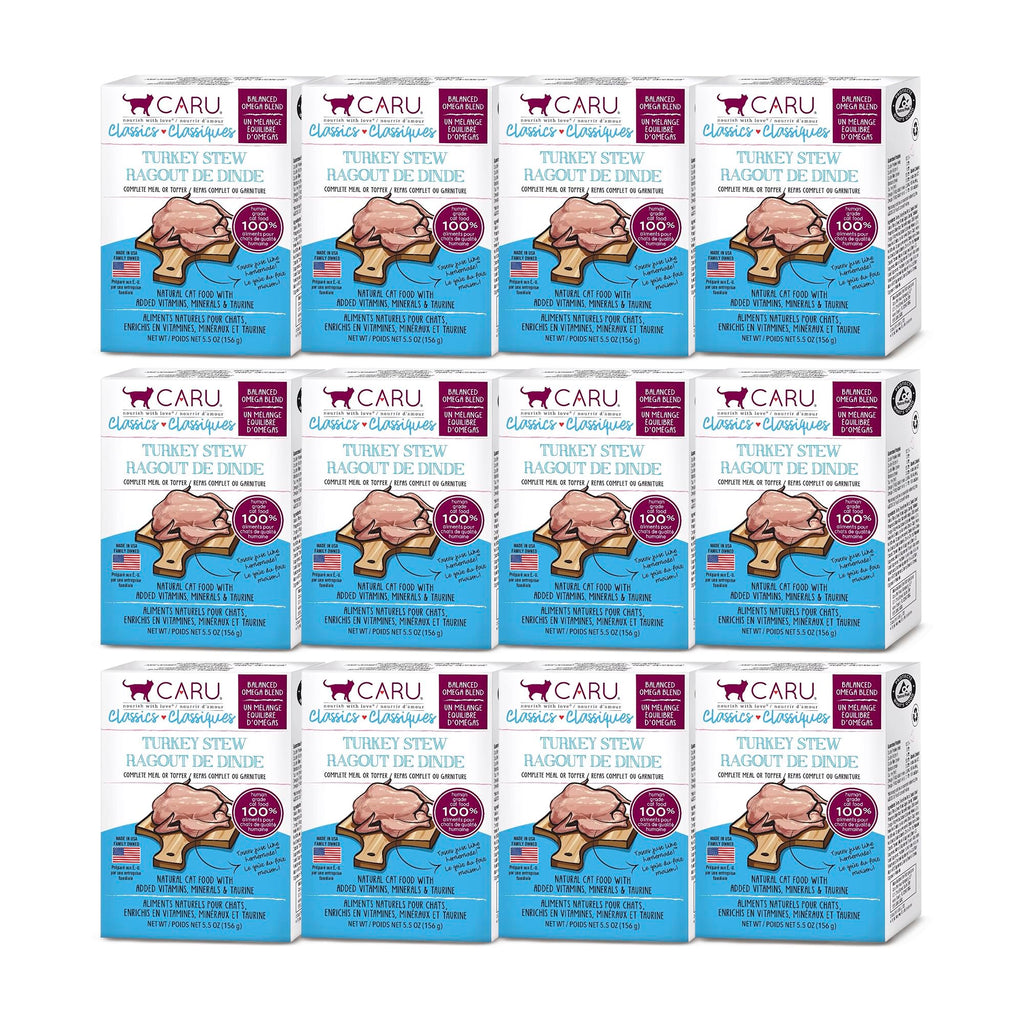 Turkey Recipe Cat Stew 5.5 oz Case of 12 V6814