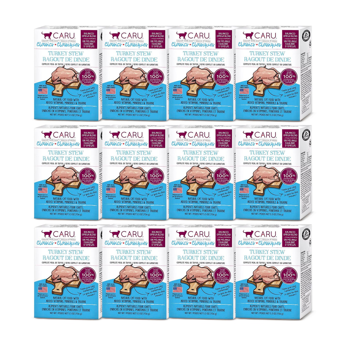 Turkey Recipe Cat Stew 5.5 oz Case of 12 V6814
